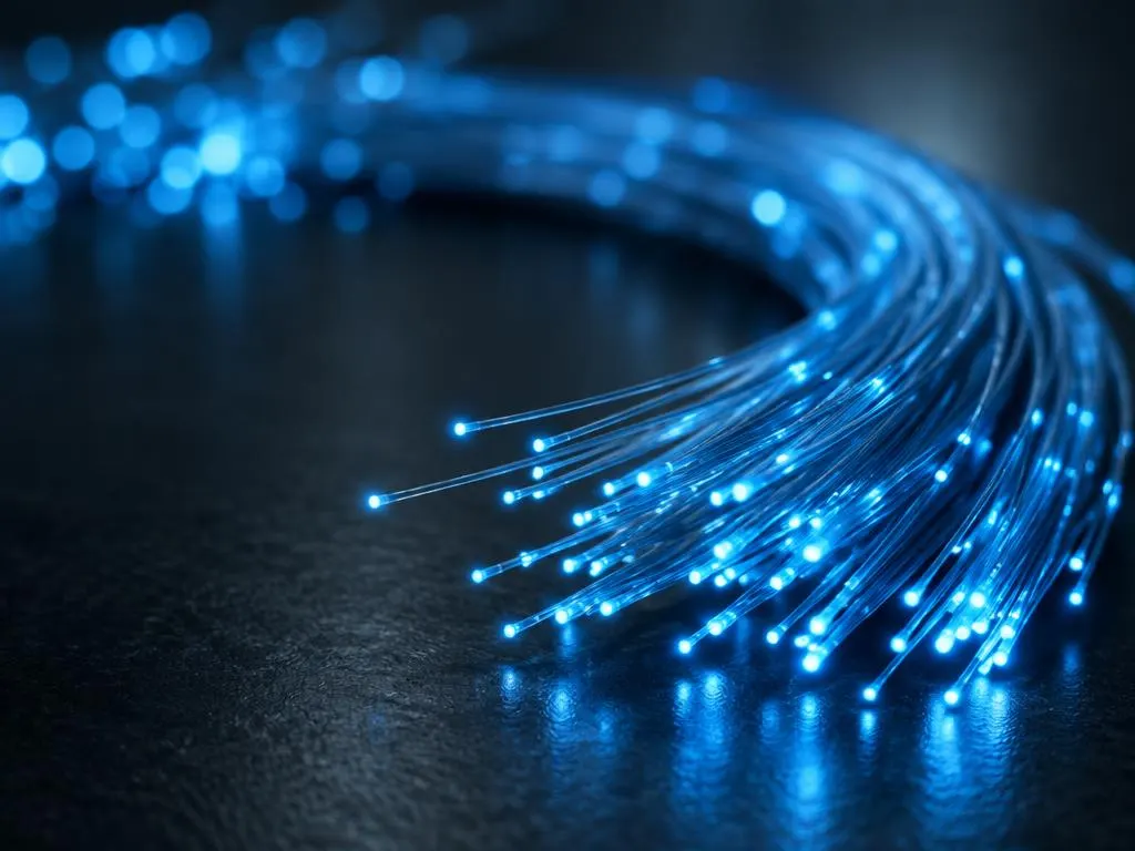 Fiber optic light streams